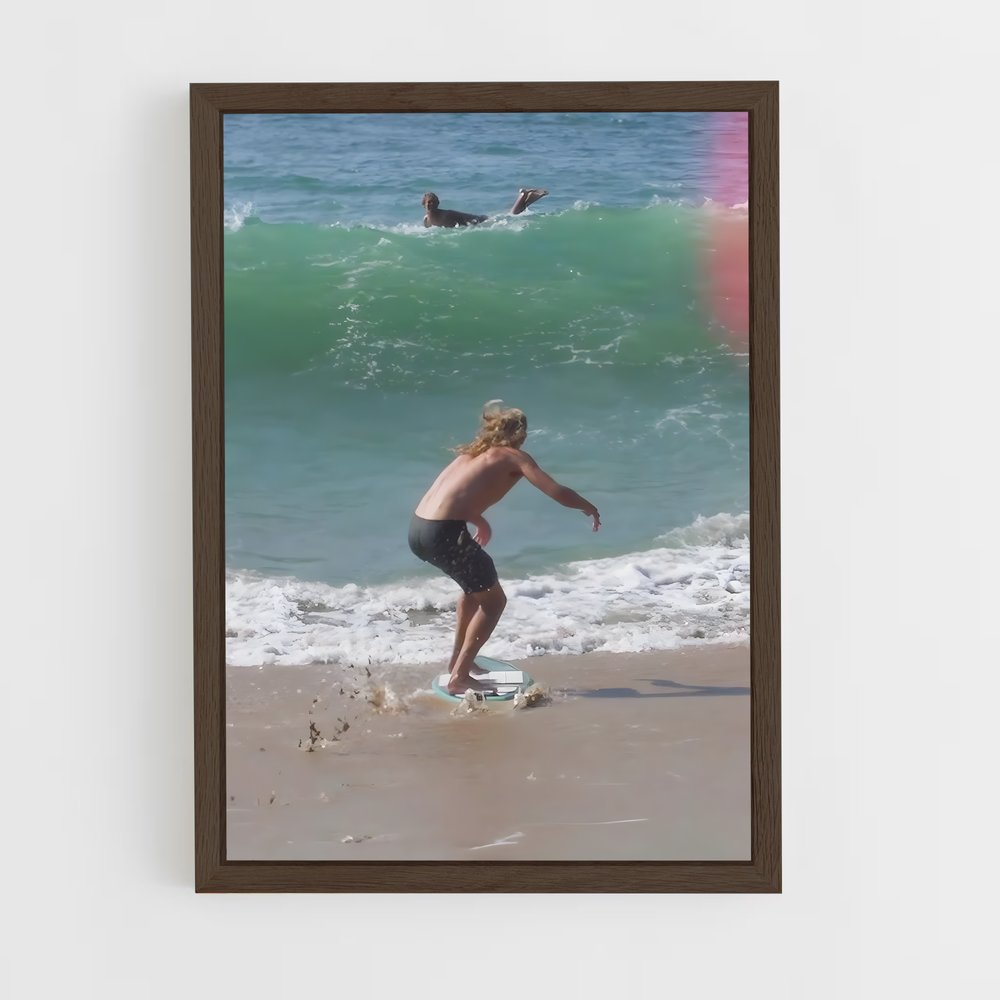 Poster Surfing Vibes – affiche Skimboard (vue 5)
